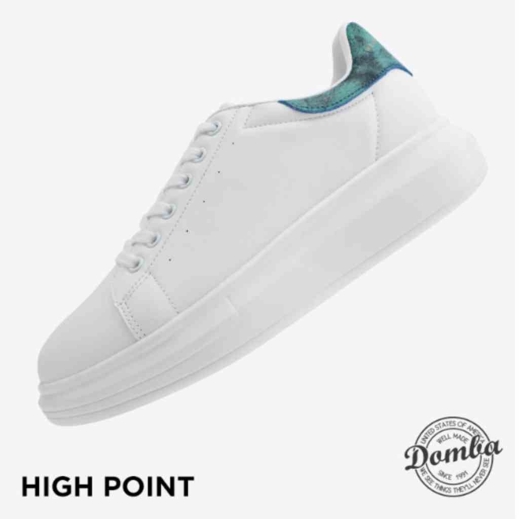 Giày Domba High Point Td H-9024 (White/Tie-Dye) Nam Nữ  - Phối Đồ Đa Dạng (Váy, Crotop, Quần Jean,…)