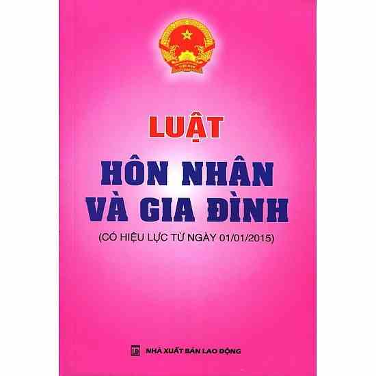 Sách - Luật Hôn Nhân Và Gia Đình