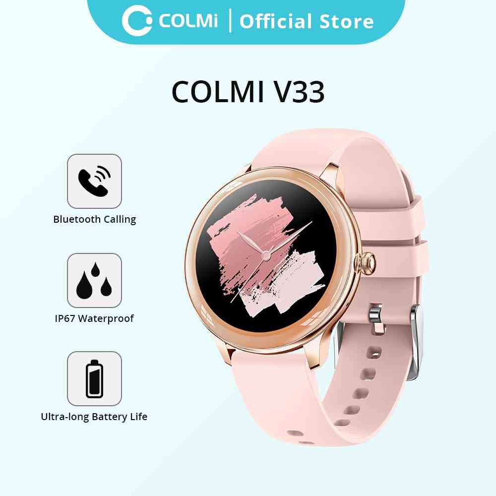 Đồng Hồ Thông Minh COLMI V33 Dây Silicone 18MM