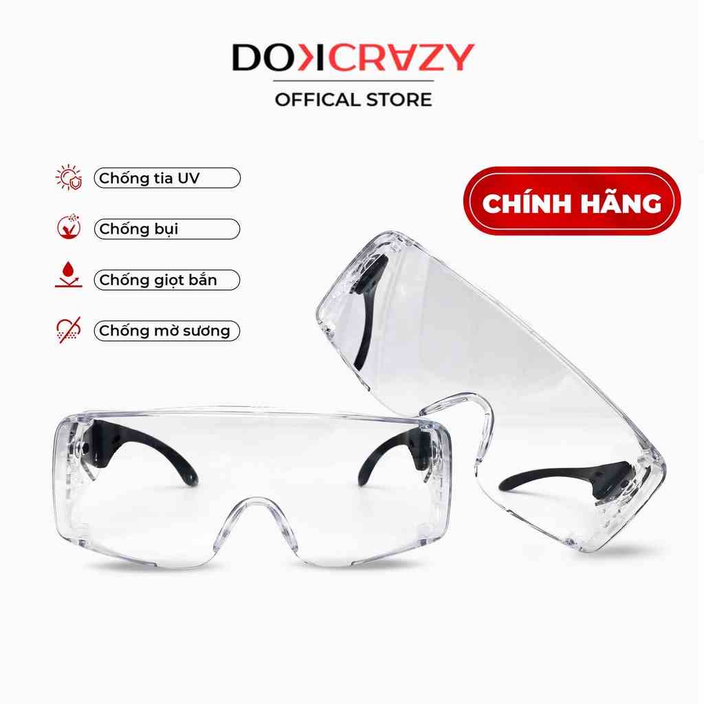 Kính Chống Bụi đi đường DOKCRAZY FOGLY cho người đi xe máy, xe đạp siêu Xịn Xò