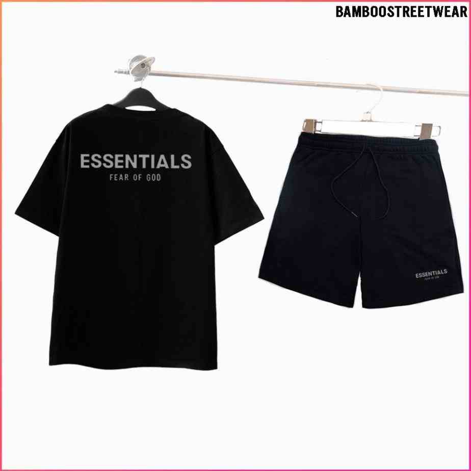 [Mã BMLTB35 giảm đến 35K đơn 99K] Bộ Thể Thao Nam Nữ ESSTENTIAL SX BamBoo Bộ Quần Áo thun Unisex ESSTENTIAL (BỘ 136-137)