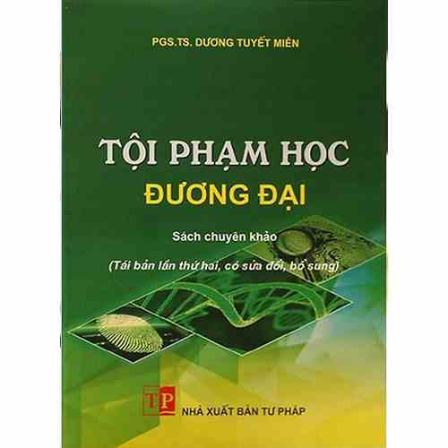 [Mã BMLTA35 giảm đến 35K đơn 99K] Sách - Tội Phạm Học Đương Đại