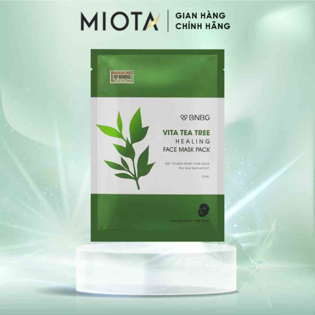 Mặt Nạ Giấy BNBG Vita Tea Tree Healing Face Mask Chăm Sóc Da Toàn Diện 30ml