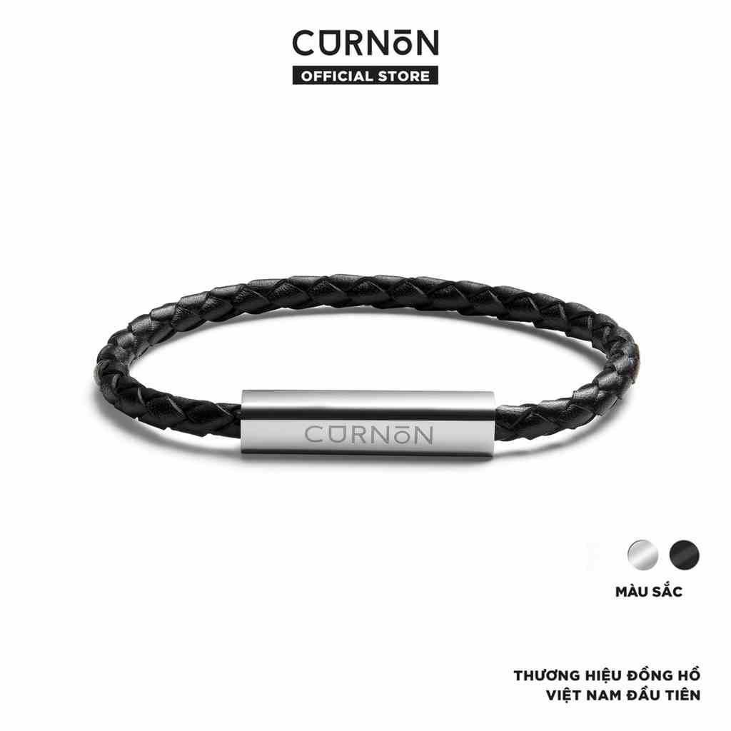 Vòng Tay Nam Curnon Clark Bracelet - Phụ Kiện Đeo Tay Thời Trang, Chất Liệu Da Cá Tính