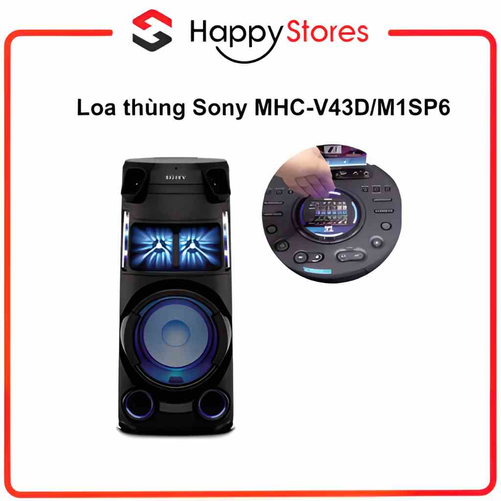 Loa thùng Sony MHC-V43D/M1SP6 Bảo Hành Chính Hãng 1 Năm