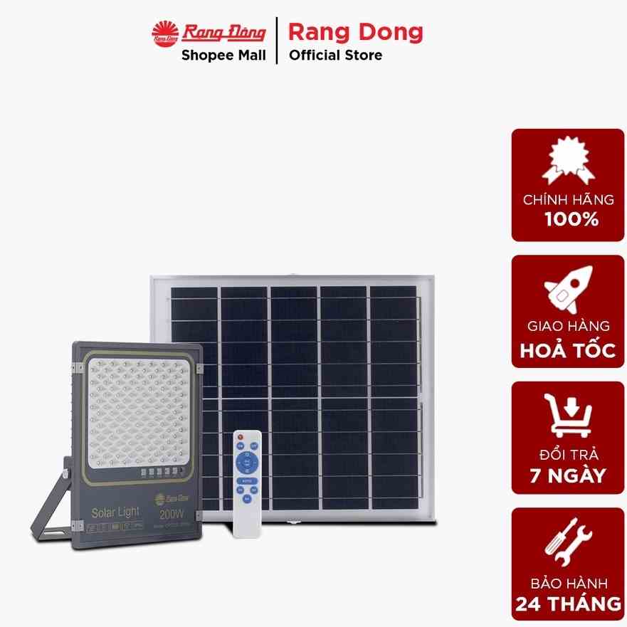 Đèn LED chiếu pha năng lượng mặt trời Rạng Đông - Model: CP03.SL