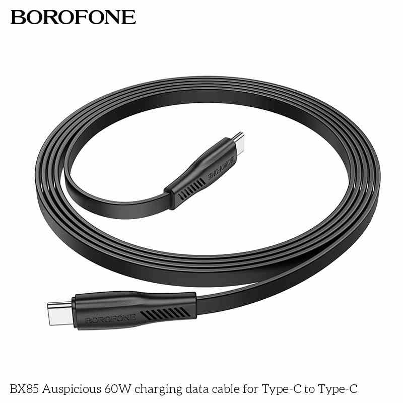 Dây sạc nhanh Borofone BX85 hỗ trợ công nghệ PD 20W dành cho iphone dài 1 mét