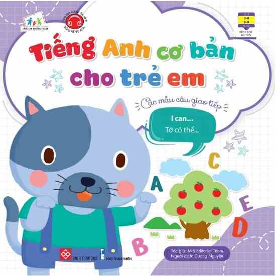 Sách - Tiếng Anh cơ bản cho trẻ em - Các mẫu câu giao tiếp - I can... - Tớ có thể...