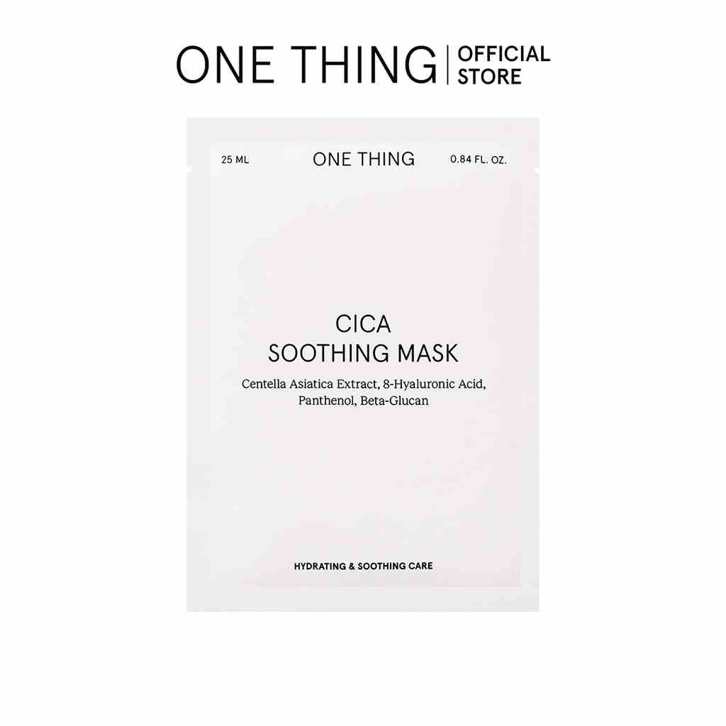 Mặt Nạ Cica Làm Dịu Da ONE THING 25ml (1 Tờ)