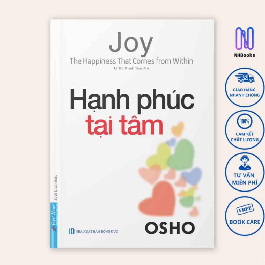 Sách OSHO Hạnh Phúc Tại Tâm First News - NHBOOK