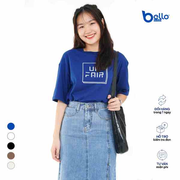 [Mã BMLTB35 giảm đến 35K đơn 99K] Áo T-shirt Unisex Unfair Tay Lỡ A1-003