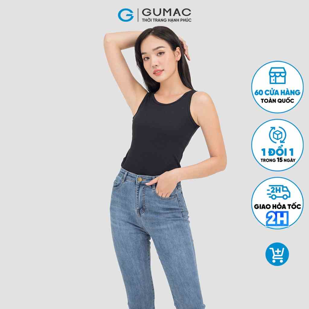 Áo thun sát nách nữ ATC07003 thời trang GUMAC