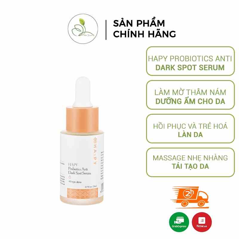 Serum cấp ẩm cho da Ha:py Minigarden PROBIOTICS ANTI DARK SPOT 20ml Phục hồi tái tạo da PV1026