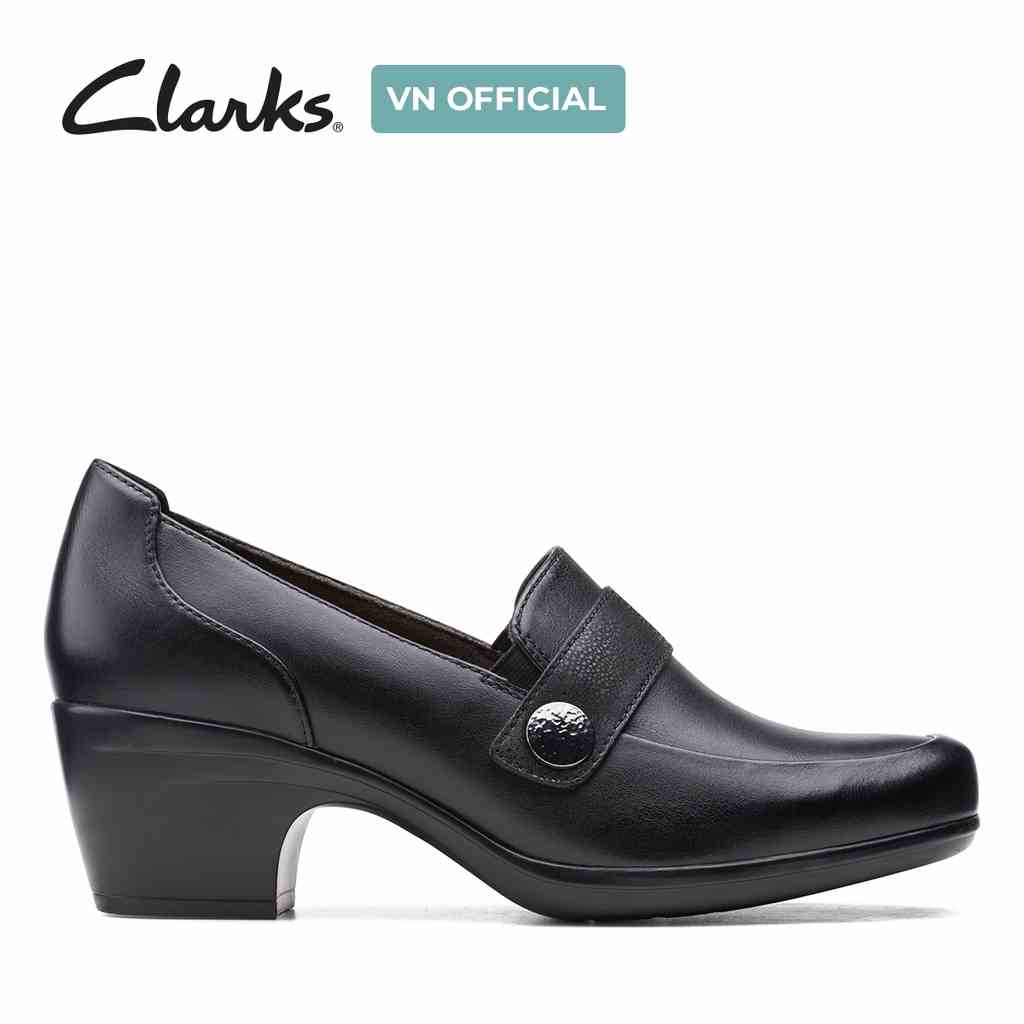 [Mã BMLTA35 giảm đến 35K đơn 99K] Giày cao gót nữ CLARKS Emily Andria màu Đen