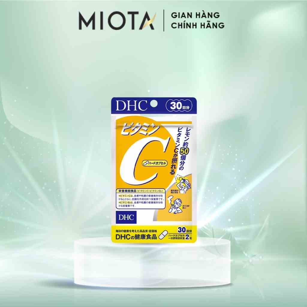 Viên Uống DHC Bổ Sung Vitamin C Nhật Bản Tăng Sức Đề Kháng gói 180v, 60v