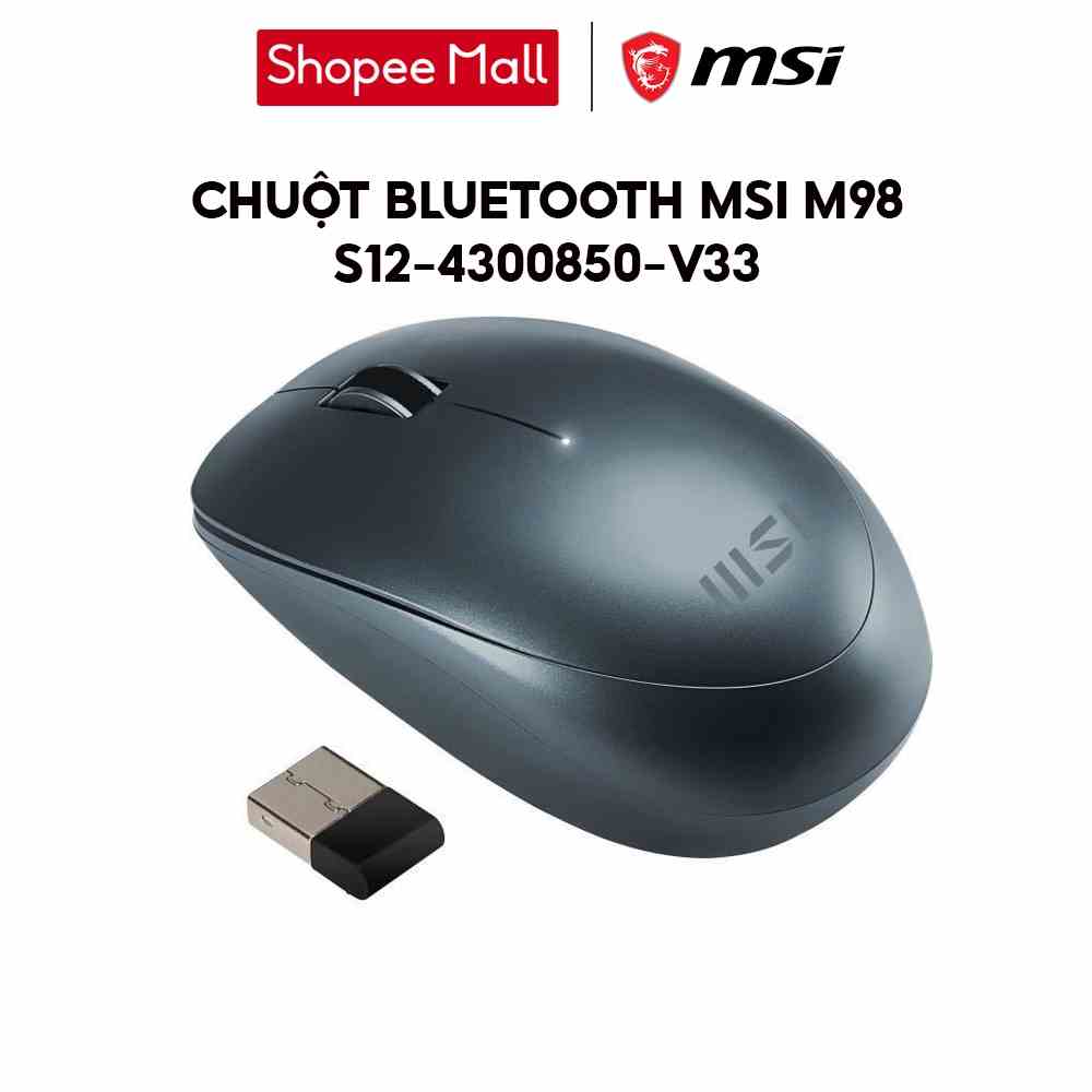 [Mã ELCL7 giảm 7% đơn 300K] Chuột Bluetooth MSI M98_S12-4300850-V33