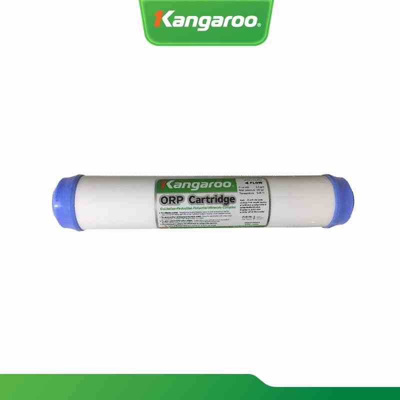 Lõi lọc số 9 Kangaroo ORP, 2 đầu, thân trắng, nắp trắng nối nhanh (XB)