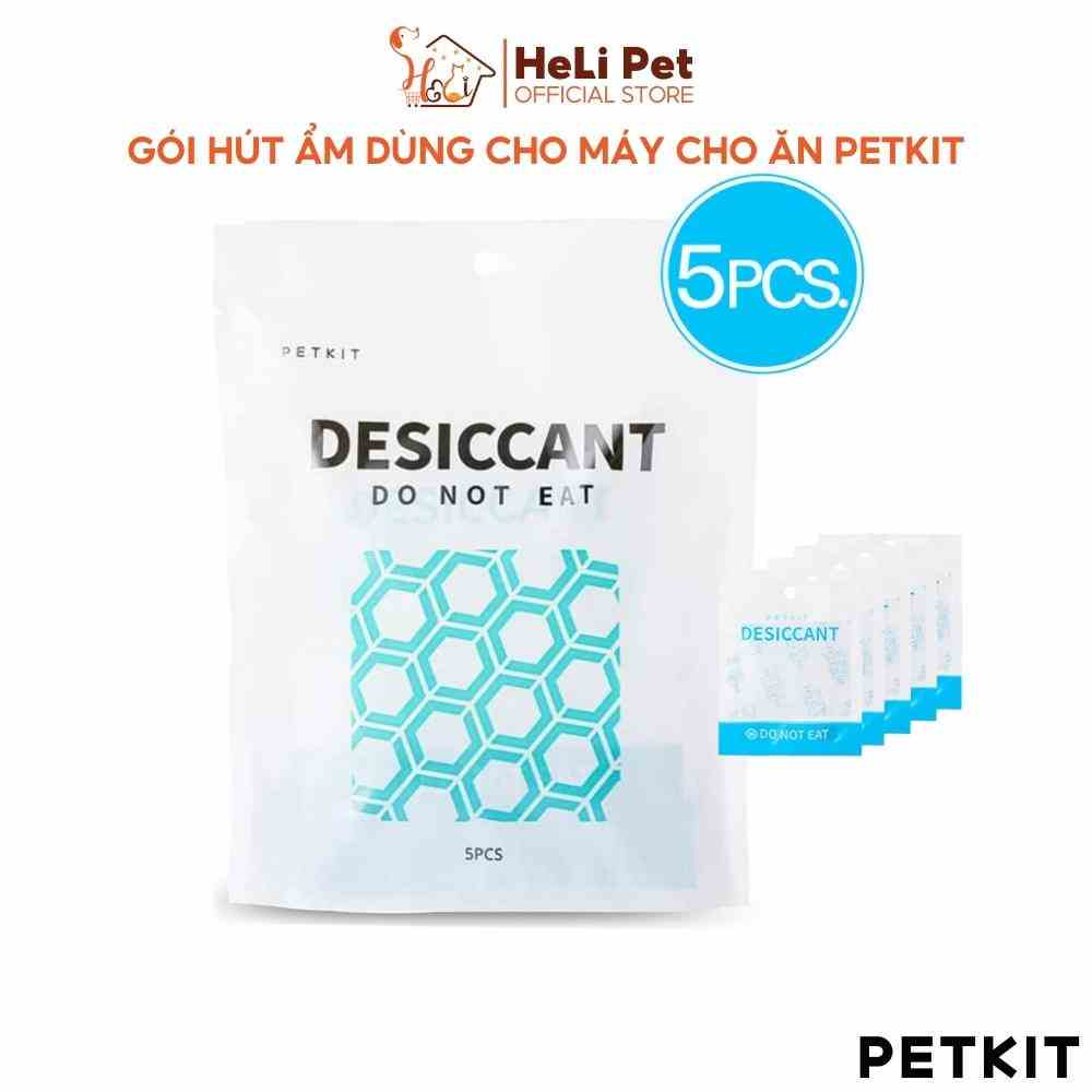 Combo 5 Gói Hút Ẩm Dùng Cho Máy Cho Ăn, Nhả Hạt Tự Động Cho Mèo PETKIT Fresh Element - HeLiPet