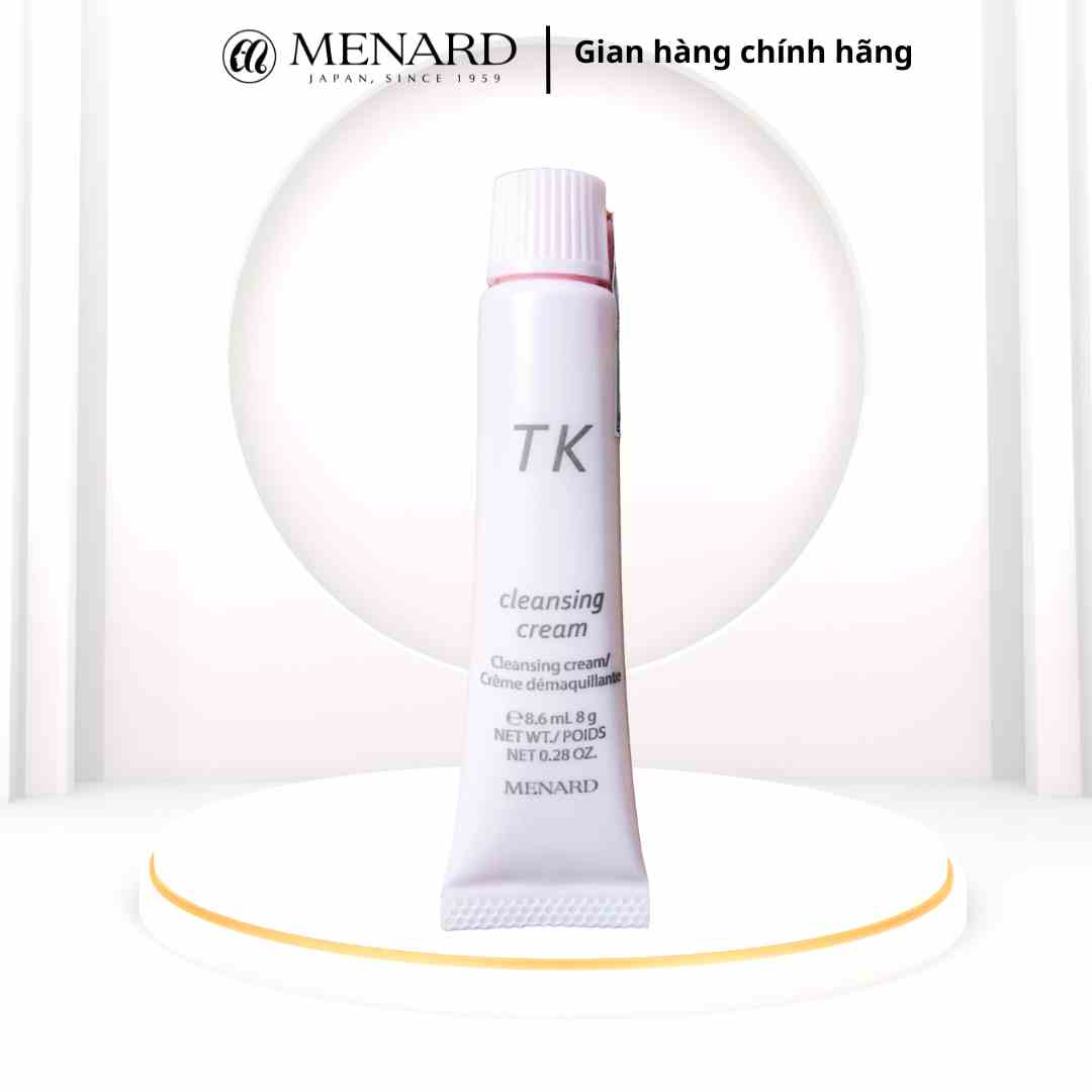 [Mã BMLTA35 giảm đến 35K đơn 99K] Kem tẩy trang Menard Tk Cleansing Cream 8g - Hàng chính hãng