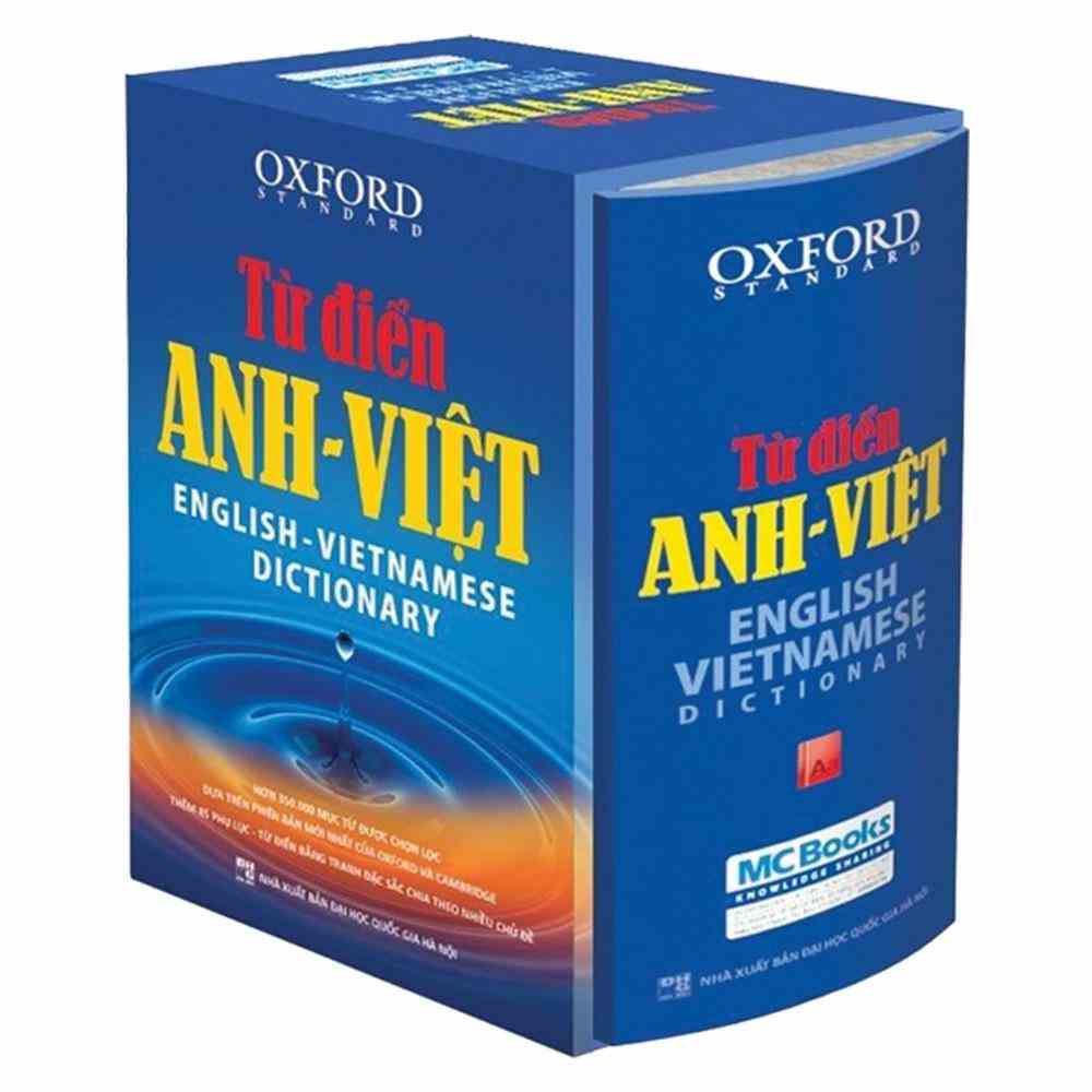 Sách - Từ Điển Anh Việt Phiên Bản Bìa Xanh Cứng - OXFORD Standard