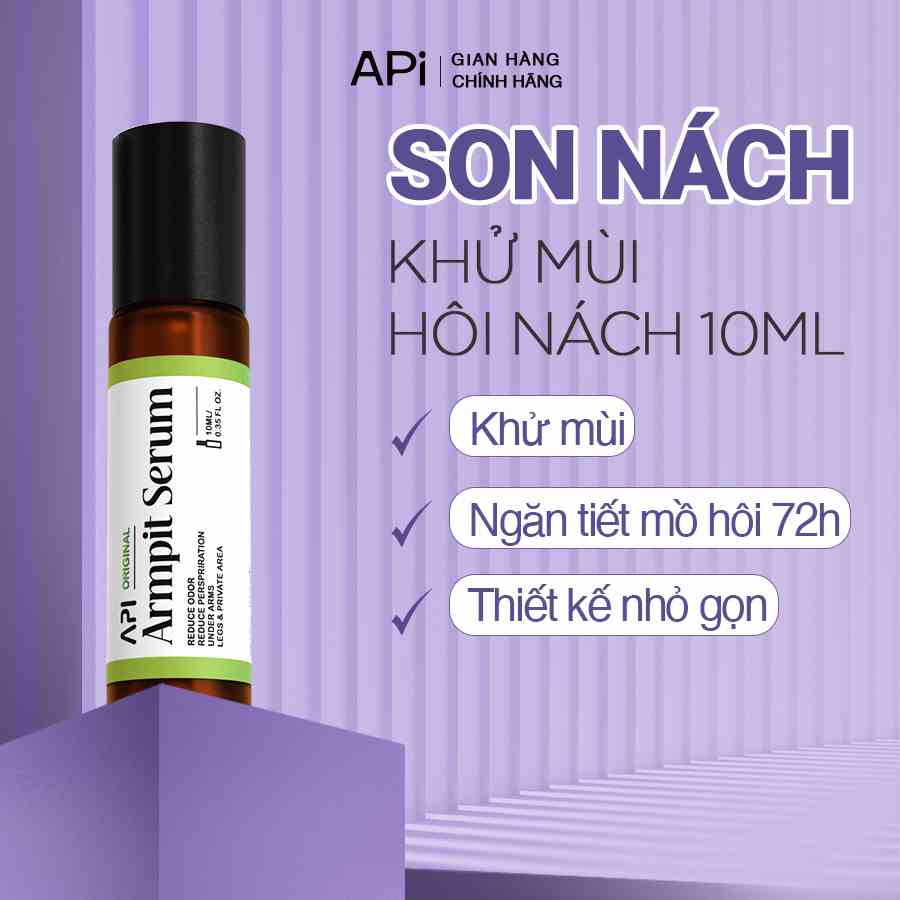 Son nách APi, lăn khử mùi hôi nách APi, Son nách APi ngăn tiết mồ hôi, khử mùi hôi nách 72h