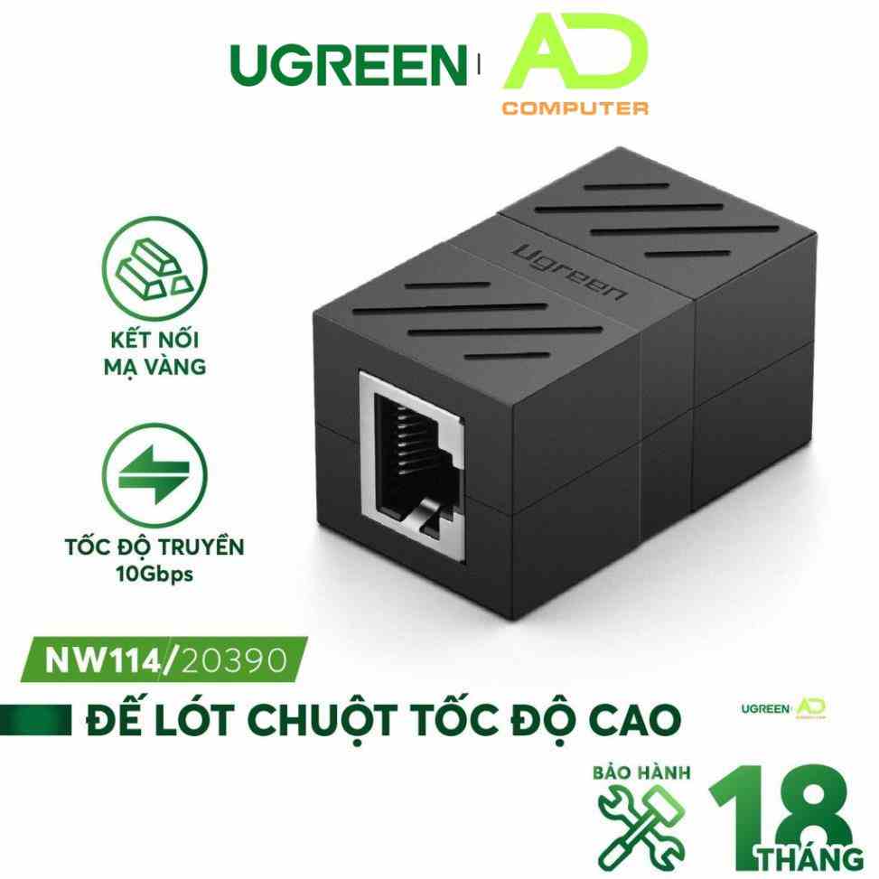 [Mã BMLTB35 giảm đến 35K đơn 99K] Đầu nối mạng RJ45 8P8C UGREEN NW114 - Hàng phân phối chính hãng - Bảo hành 18 tháng