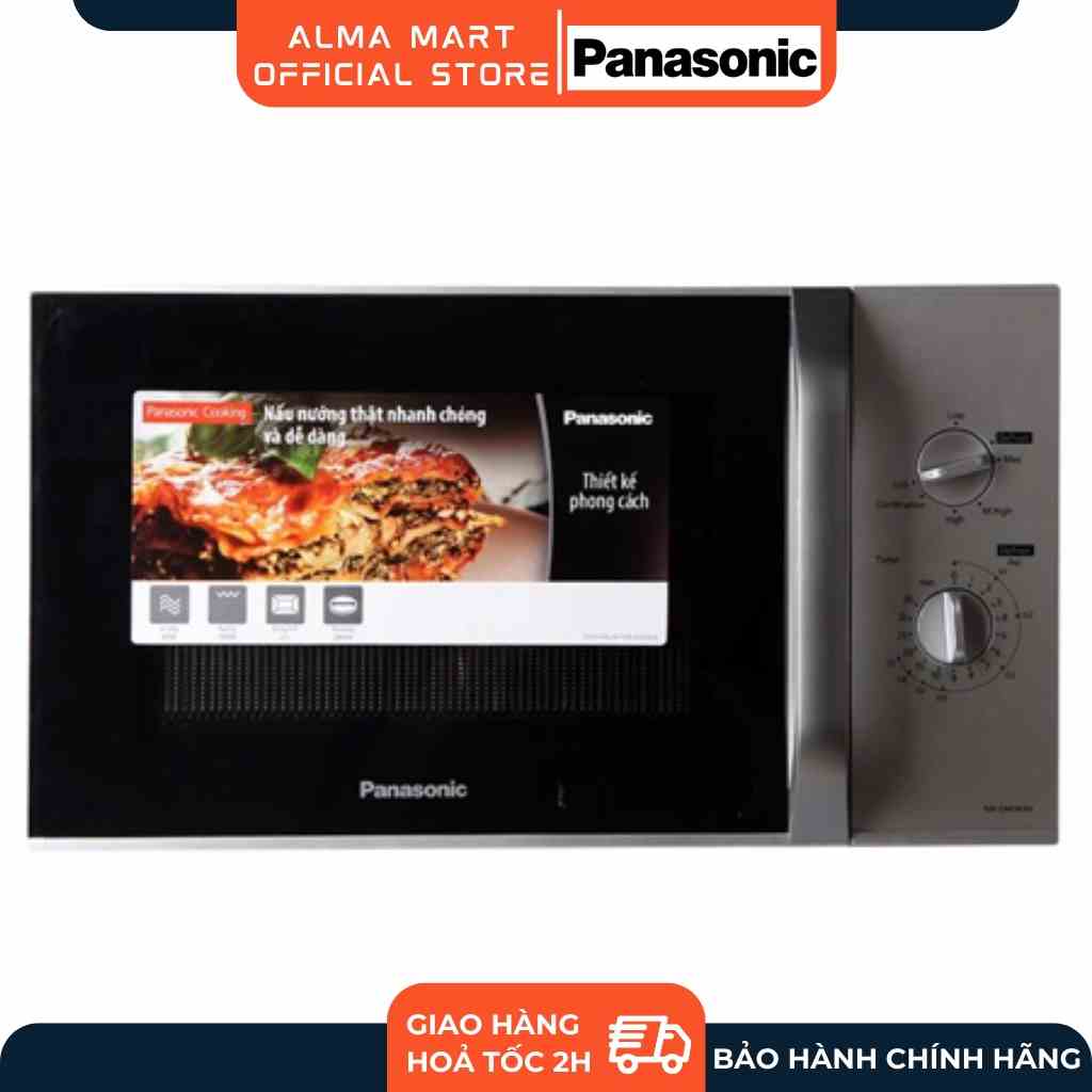 [Mã BMLTB35 giảm đến 35K đơn 99K] Lò Vi Sóng Có Nướng Panasonic NN-GM34JMYUE - Bảo Hành 12 Tháng - Hàng Chính Hãng