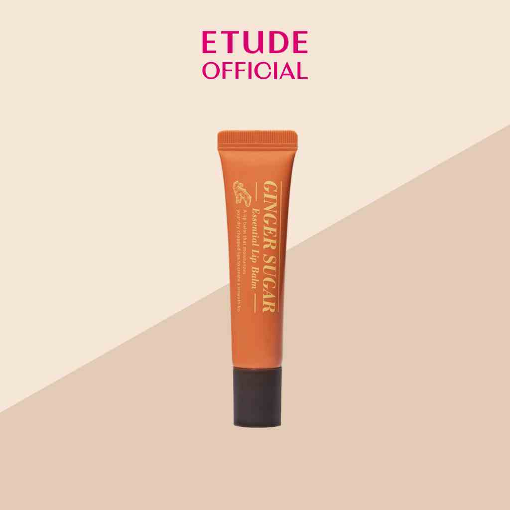 Son dưỡng môi chuyên dành cho môi khô nứt nẻ [ETUDE] Ginger Sugar Essential Lip Balm 15ML - NEW 2022