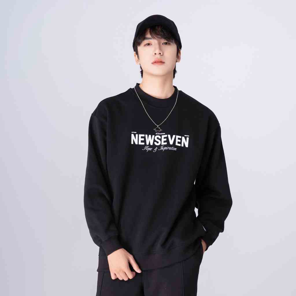 Áo Sweater NEWSEVEN Signature Basic