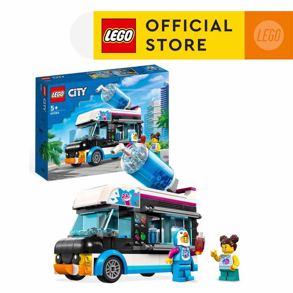 [Mã LIFEMC06CBAU giảm 50k đơn 350k] LEGO City 60384 Xe Kem Tuyết Của Penguin (194 Chi Tiết)