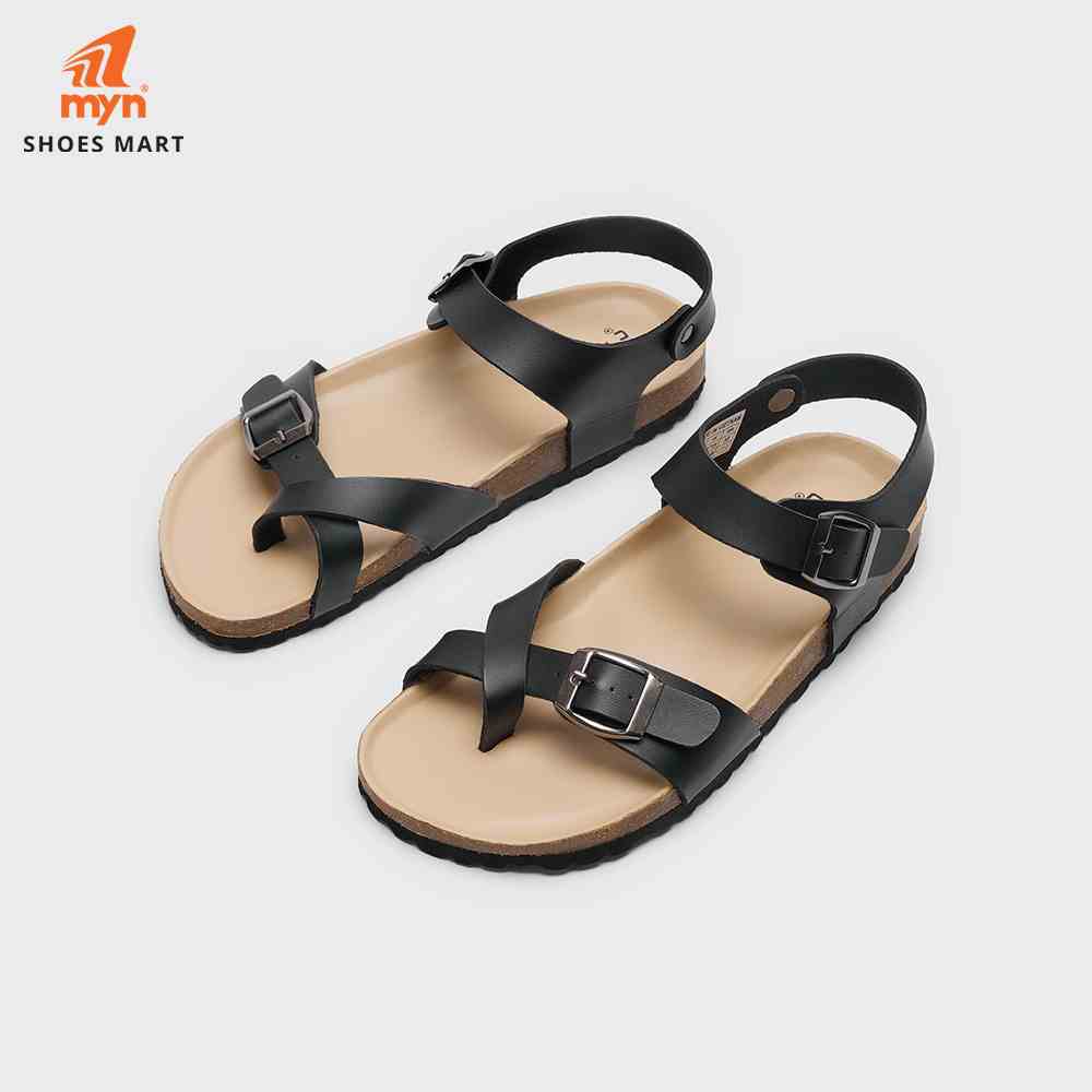 [Mã BMLTB200 giảm đến 100K đơn 499K] Sandal Đế Trấu Nanu Quai Đan Chéo Xỏ Ngón - TR04 - Da Bò Thật