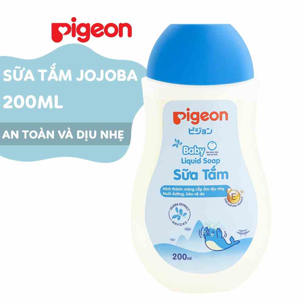 [Quà tặng không bán] - Sữa Tắm Dịu Nhẹ Jojoba Pigeon 200ml