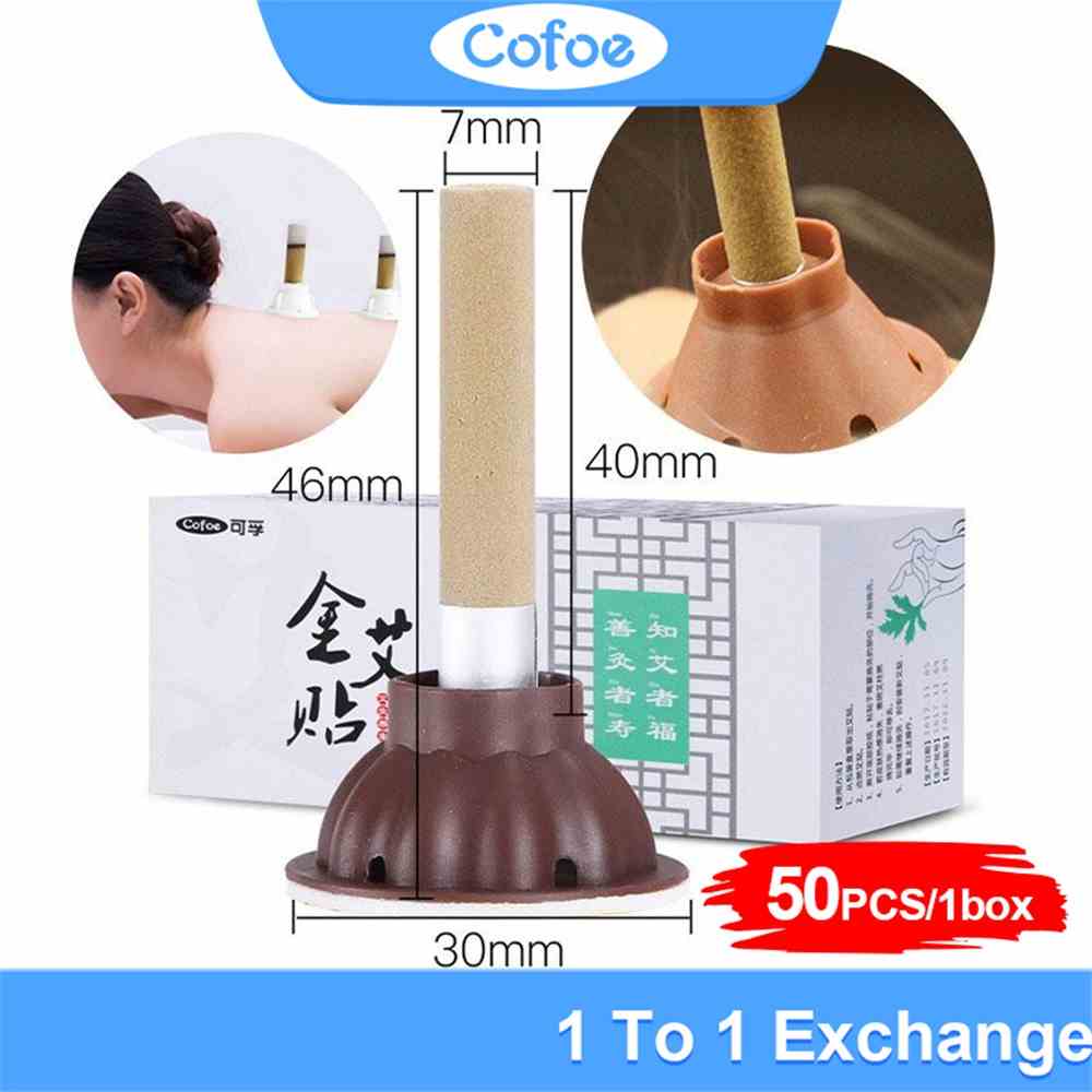 Cofoe Hộp 50 Que Ngải Cứu Chăm Sóc Sức Khỏe