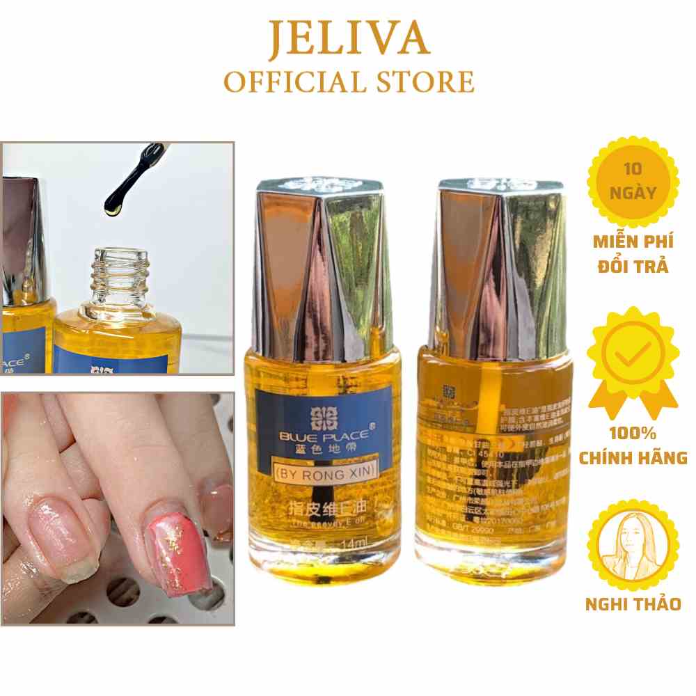 Nước tháo móng úp Blue Place JELIVA 14ml