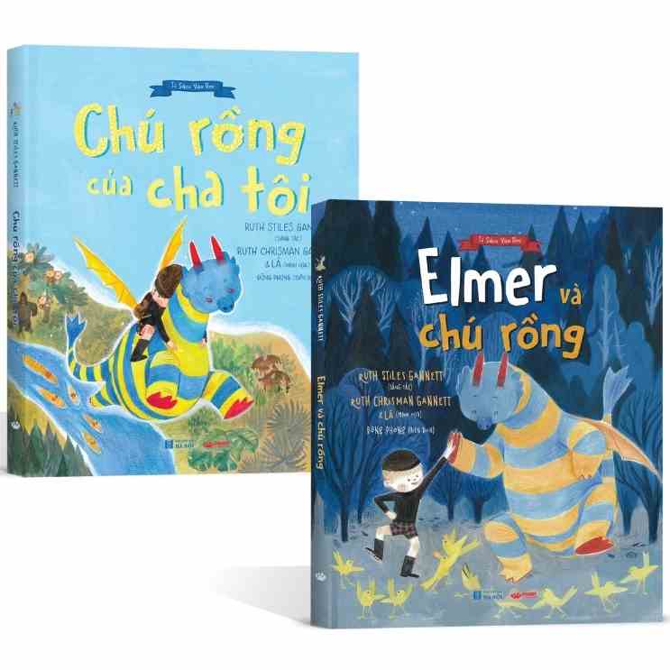 [Mã BMLTA35 giảm đến 35K đơn 99K] Sách - Elmer và chú rồng - Chú rồng của cha tôi - Tủ sách văn học