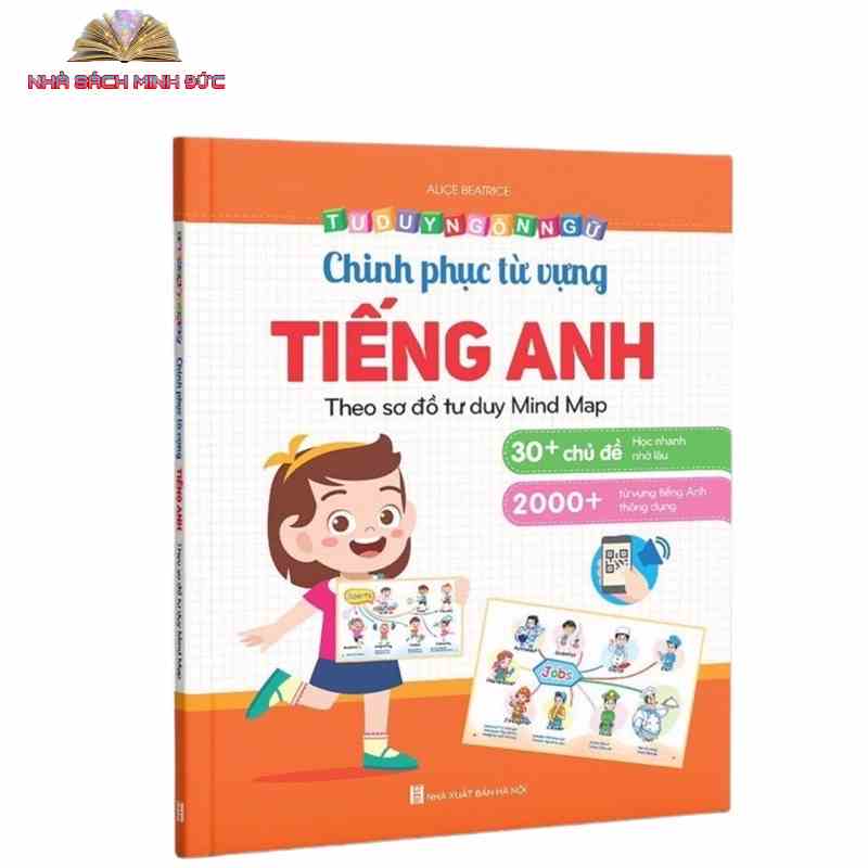 Sách - Chinh Phục Từ Vựng Tiếng Anh - Theo Sơ Đồ Tư Duy Mind Map ( Sách có kèm file đọc)