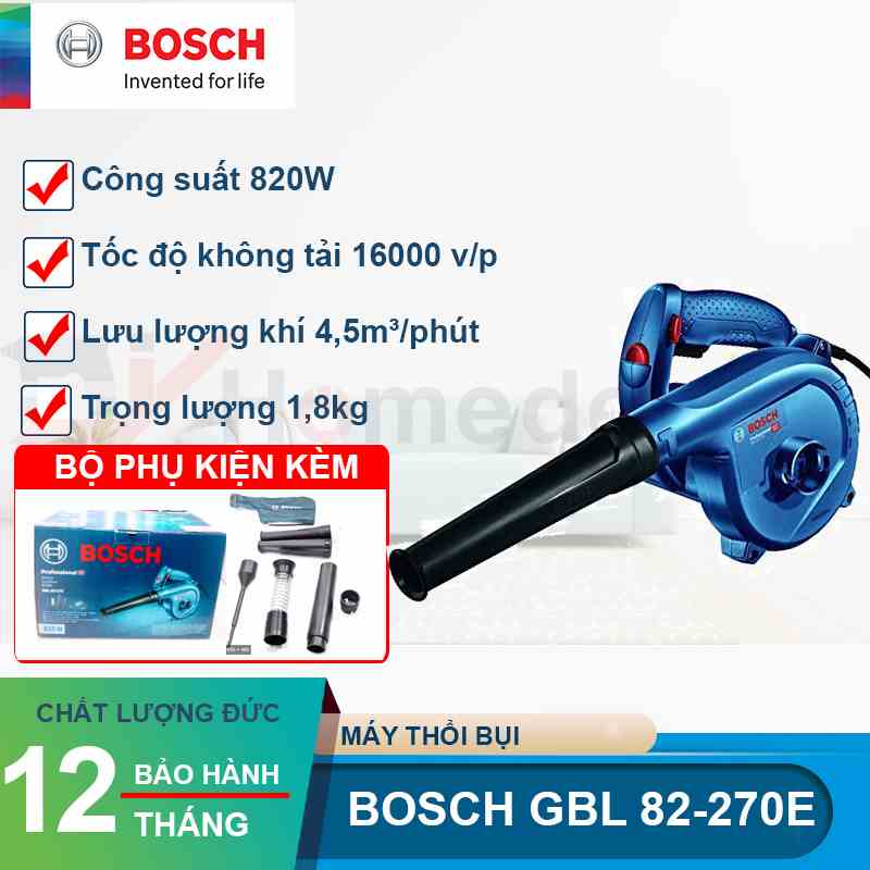 [Mã BMLTB200 giảm đến 100K đơn 499K] Máy thổi bụi Bosch GBL 82-270