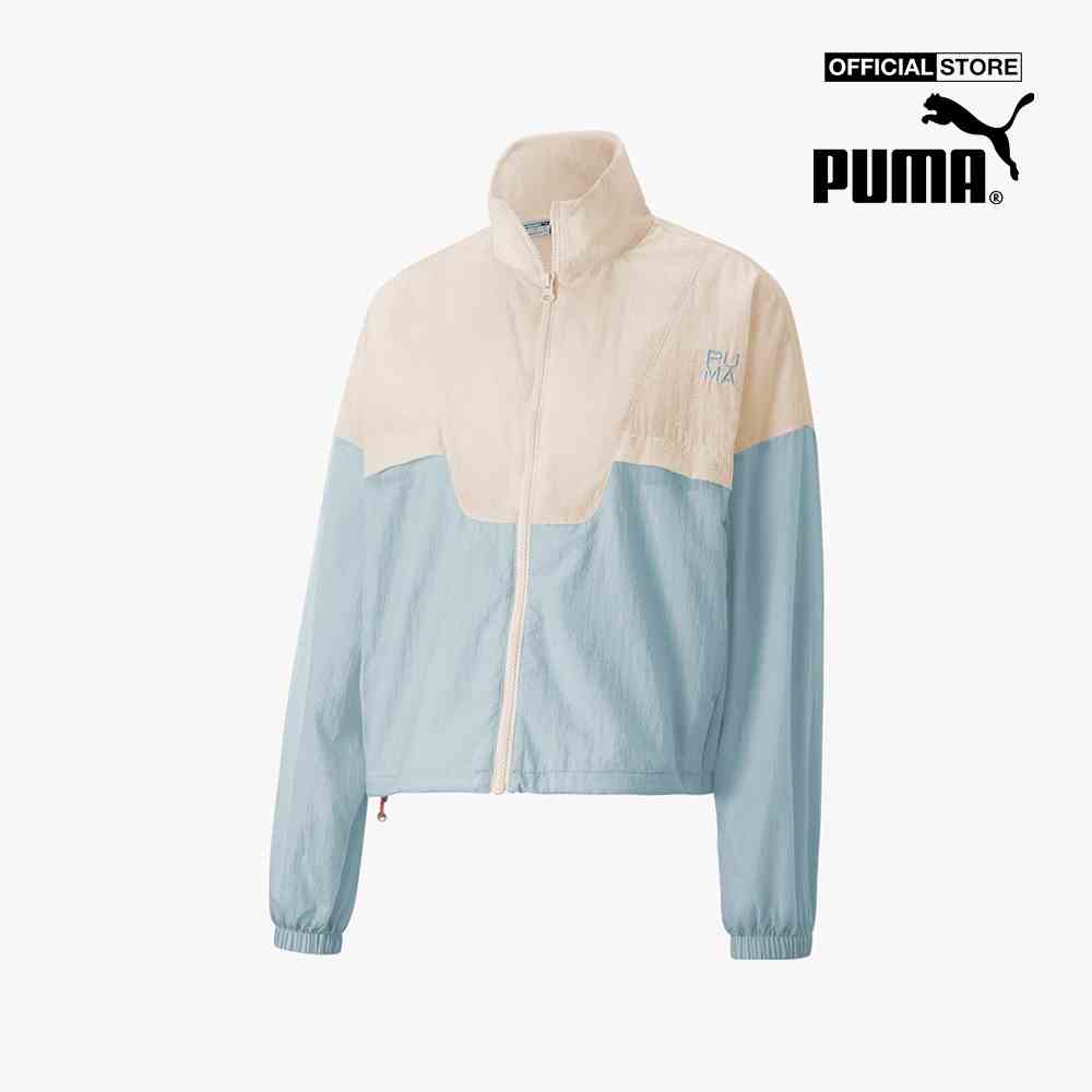 PUMA - Áo khoác nữ phom suông Infuse Woven Track 536105-80