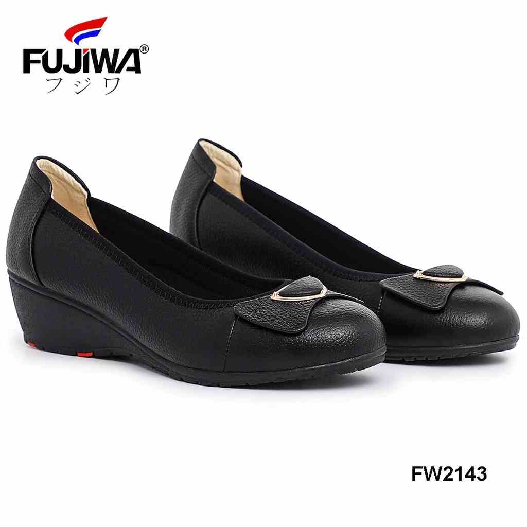 Giày Nữ Da Bò FUJIWA - FW2143. Da Bò Thật Cao Cấp, Đế Cao Su. Form Chuẩn Size. Đế Cao 5 Cm. Size: 35, 36, 37, 38, 39, 40