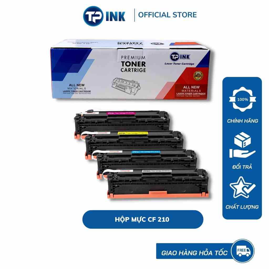 Hộp mực CF210,211A,212A,213A thương hiệu TP-ink dùng cho máy HP laser pro 200 M251,M276,7100