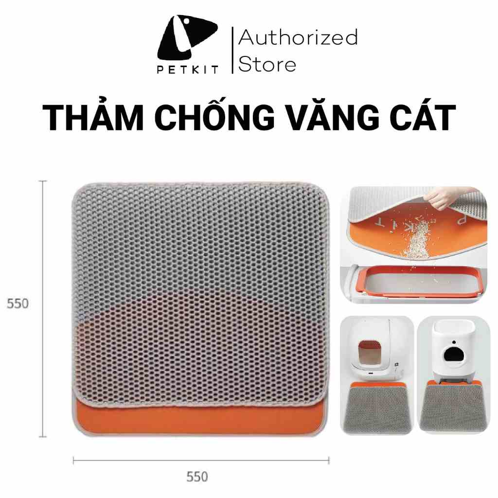 Thảm Petkit Chống Văng Cát Dùng Cho Máy Vệ Sinh Tự Động