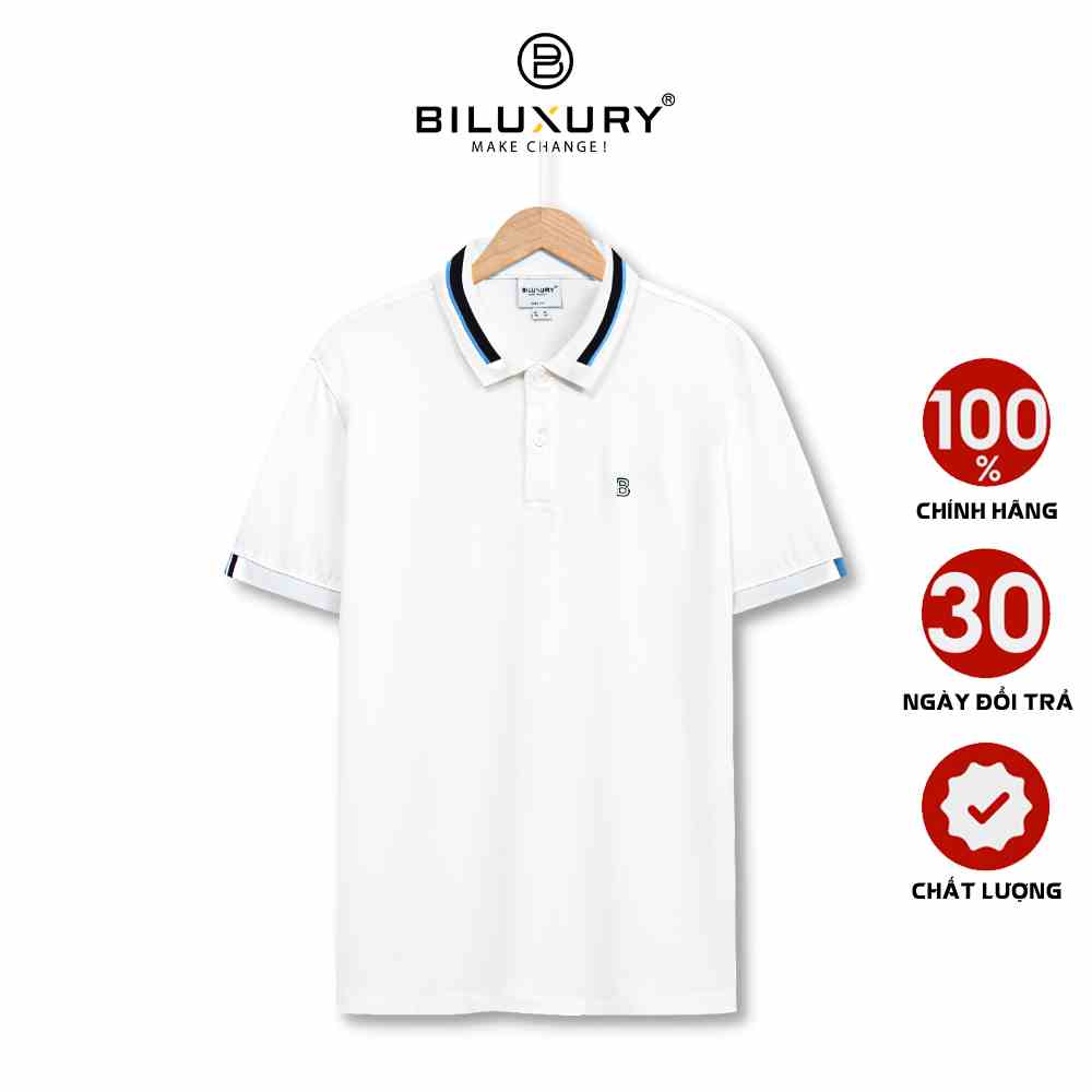 Áo Polo Nam Biluxury 7APCT029TRK Form Slimfit Ôm Vừa Tôn Dáng