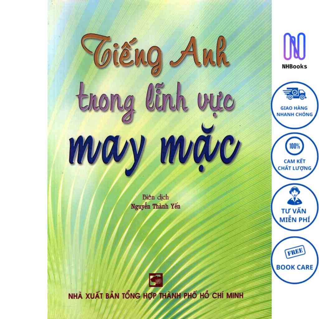 Sách - Tiếng Anh Trong Lĩnh Vực May Mặc - NHBOOK