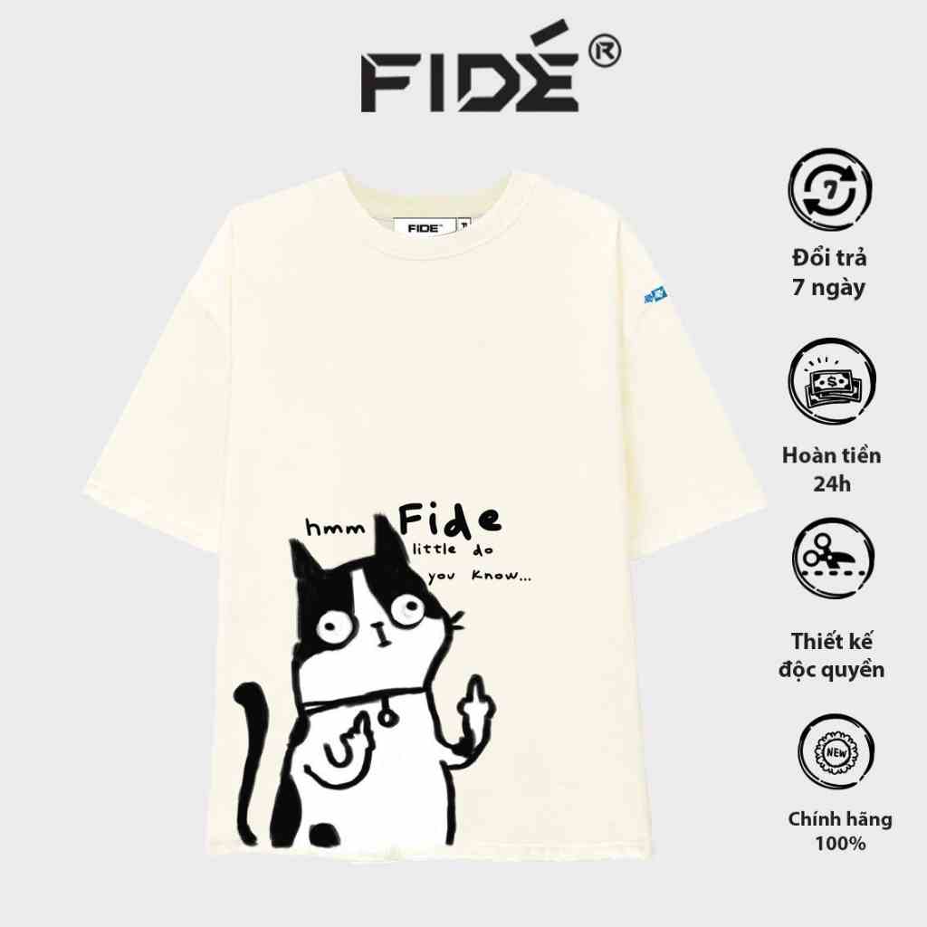 Áo thun FIDE phông trơn nam nữ cổ tròn FIDE CAT 06