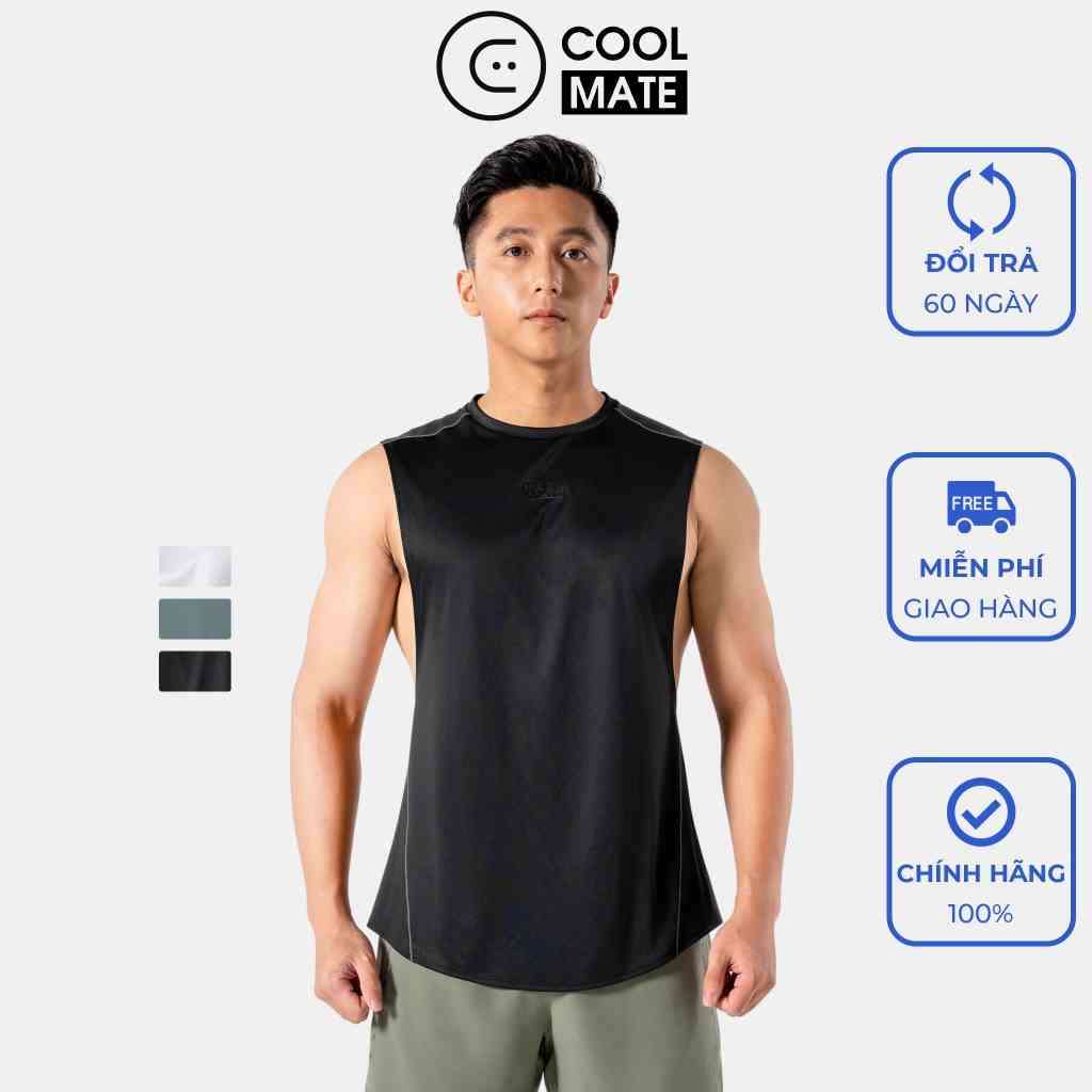 Áo Drop Arm Gym powerfit - Thương hiệu Coolmate