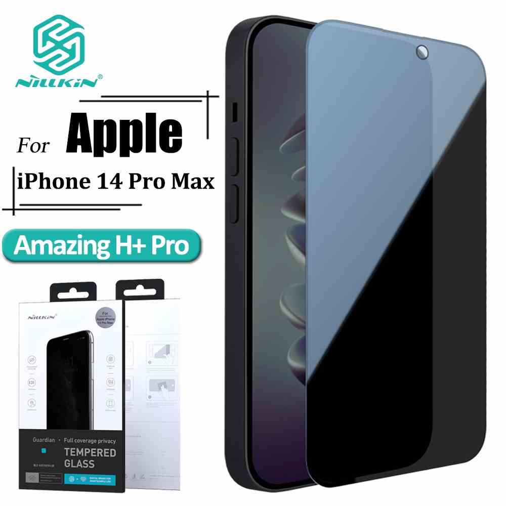 Kính cường lực Nillkin 9H bảo vệ toàn phần chống nhìn trộm thích hợp cho iPhone 14 Pro Max