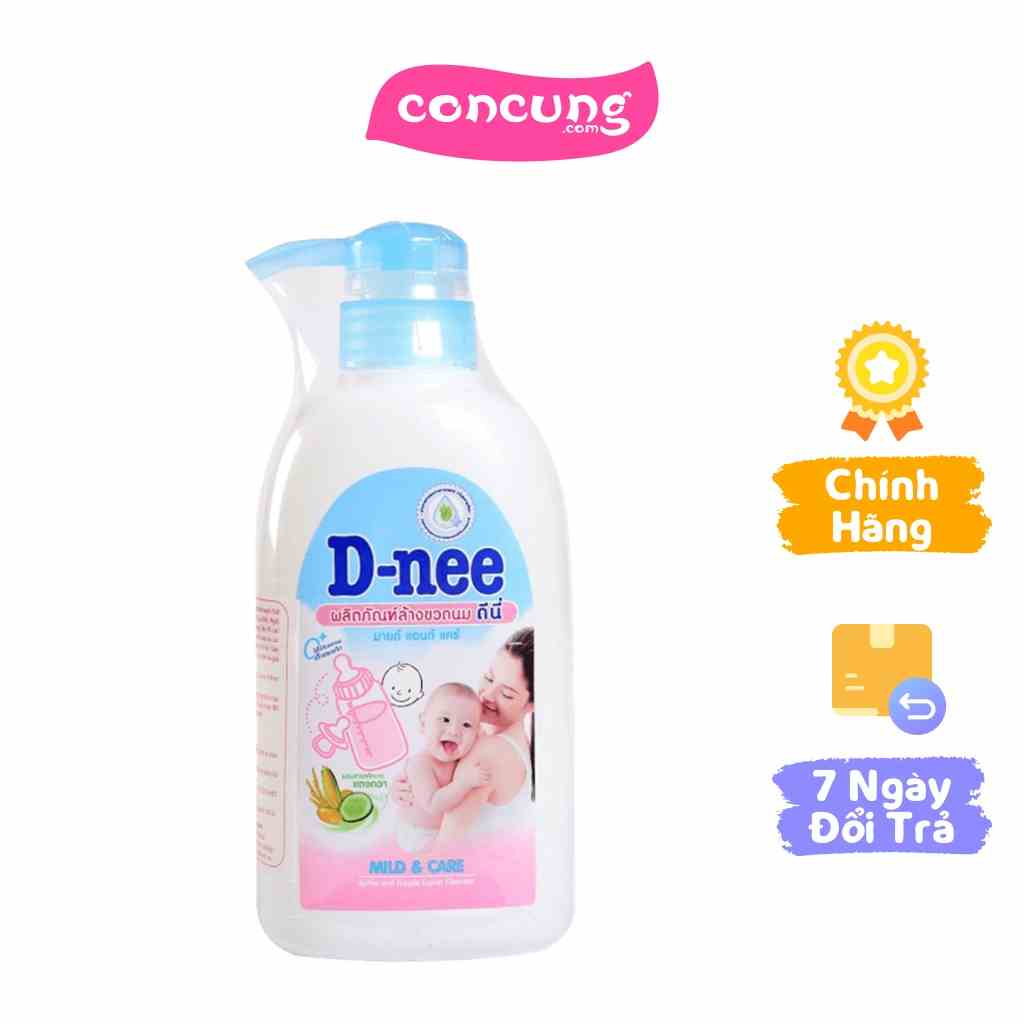 Nước rửa Bình sữa D-nee - Mild &Care chai 500ml