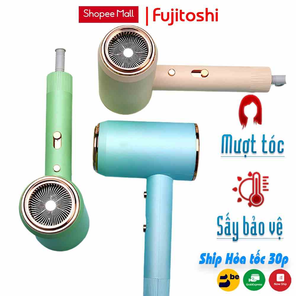 Máy sấy tóc Fujitoshi công nghệ mới bảo bệ tóc tạo kiểu tóc chuyên nghiệp công xuất lớn 1200w