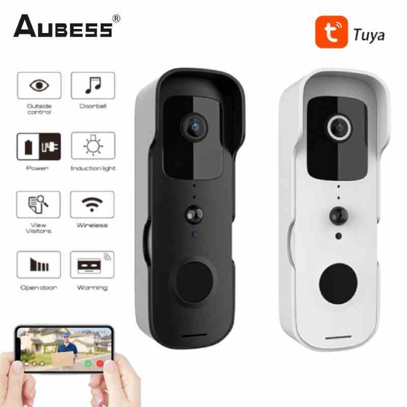 Aubess Chuông Cửa Thông Minh 1080P HD Với Tầm Nhìn Ban Đêm Góc Rộng