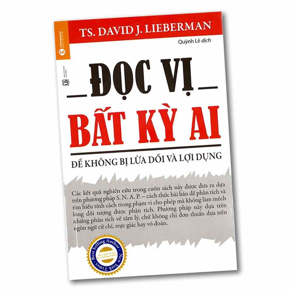 Sách Đọc Vị Bất Kỳ Ai Để Không Bị Lừa Dối Và Lợi Dụng (tái bản 2018)